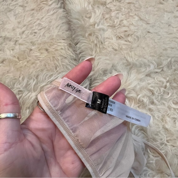 Nasty Gal Sheer Bralette - Picture 3 of 8